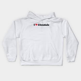 I Love Glendale Kids Hoodie